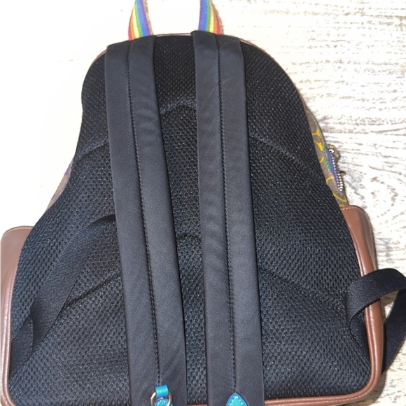 Coach Multicolor Signature Backpack - Picture 4 of 6